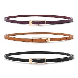Set of three color belts